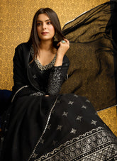 Gown Like Soothing in Black Colour
